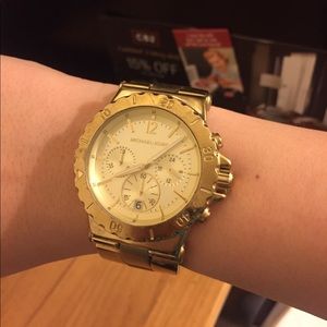 Gold Michael Kors Watch